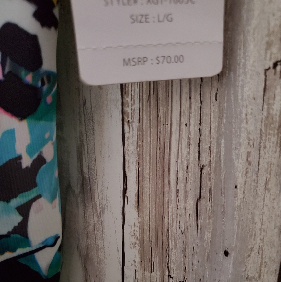 NWT GOTTEX TUMMY CONTROL & SUPPORT LARGE LEGGINGS - Picture 5 of 7